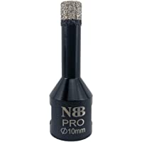 NBB Broca de diamante soldada al vacío con M14- para taladrar en seco y en húmedo profesionalmente en porcelana dura…
